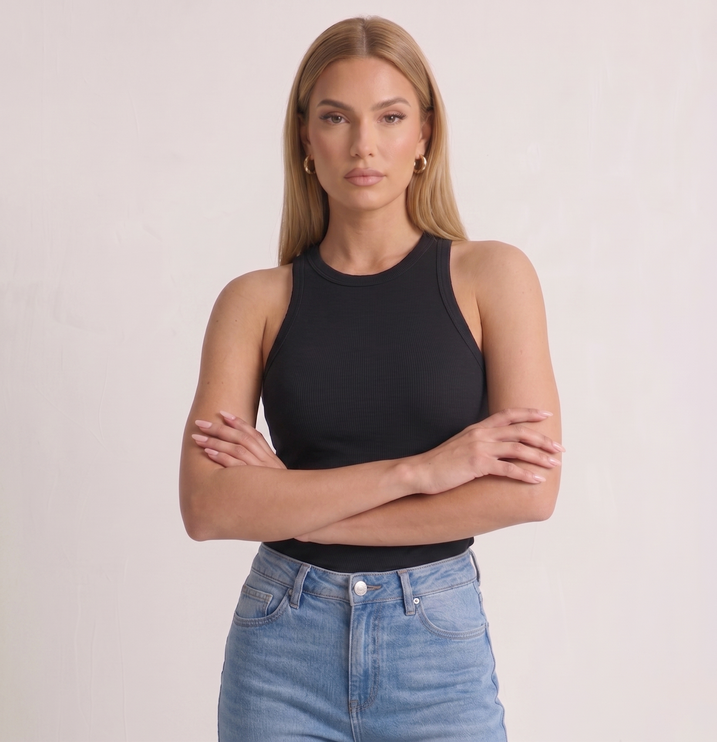 Rib Racerback Tank Top