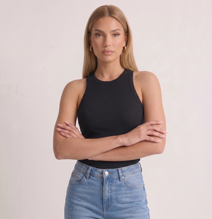 Rib Racerback Tank Top