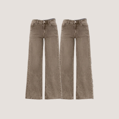 Two other Novalia™ BBL Baggy Jeans (Same Color)