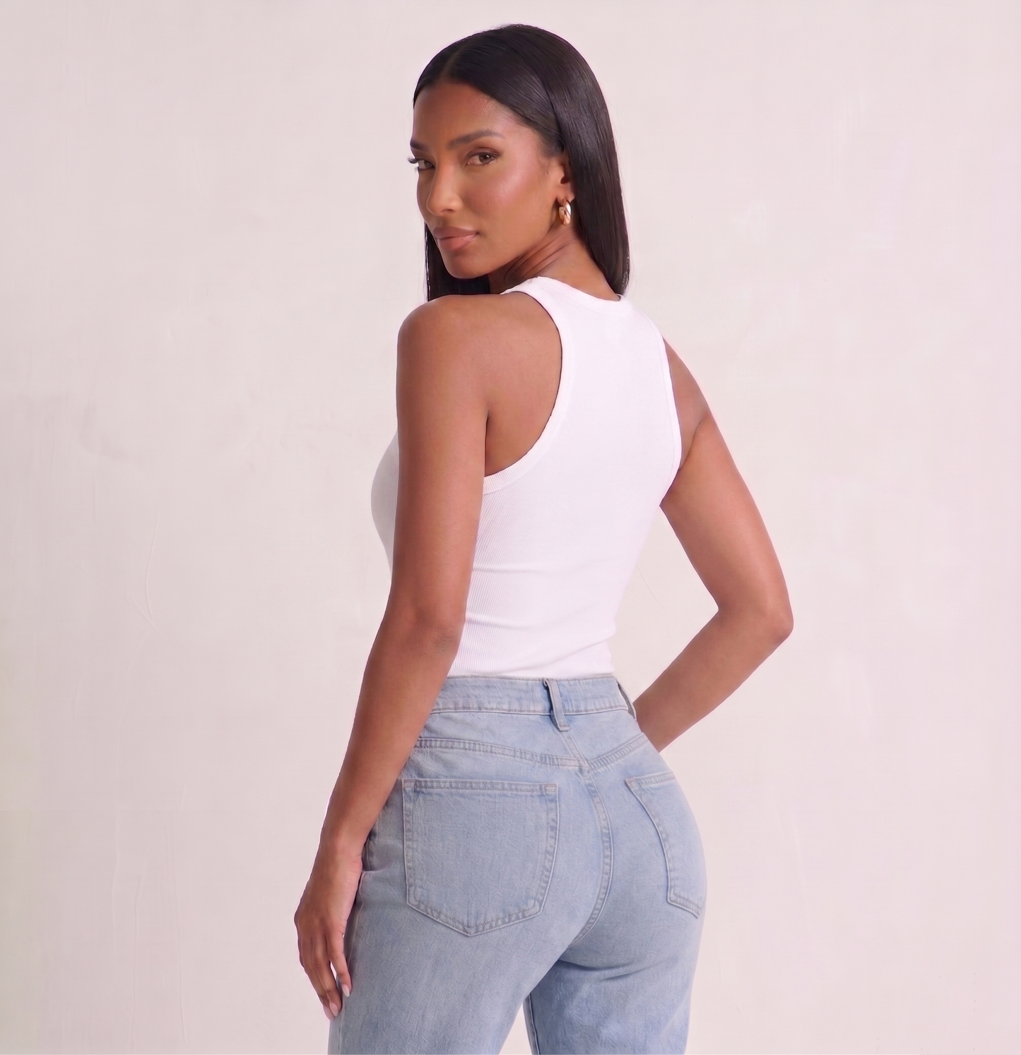 Rib Racerback Tank Top